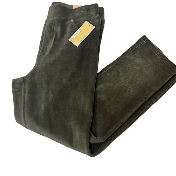 Michael Kors, Size Médium, Olive Green Pull-On Straight Ankle Pants. NWT L4 - Picture 10 of 12